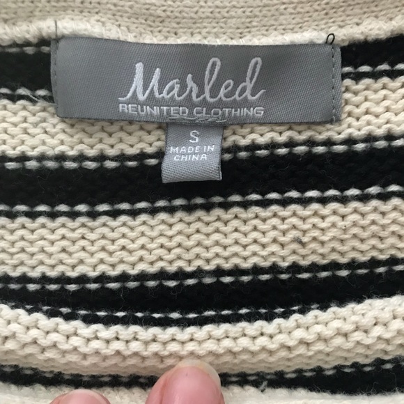 Marled by Reunited Clothing Striped Sweater - Picture 5 of 6